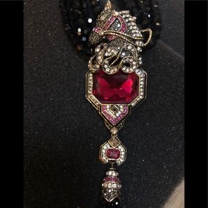 Heidi Daus Exquisite Equine Horse necklace
